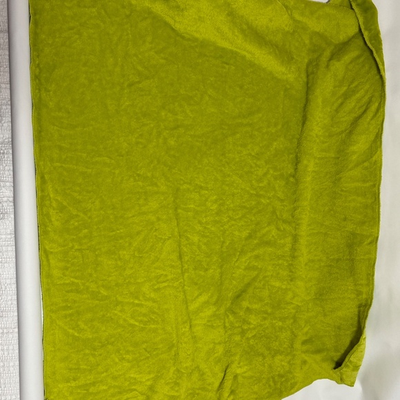 The Grinch Dr. Suess Travel Soft Fleece Blanket 36"x 40" Green used - Picture 4 of 7